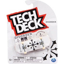 TechDeck Fingerboard DISORDER LOGO bílá