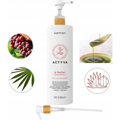 Kemon Actyva P Factor Shampoo 1000 ml
