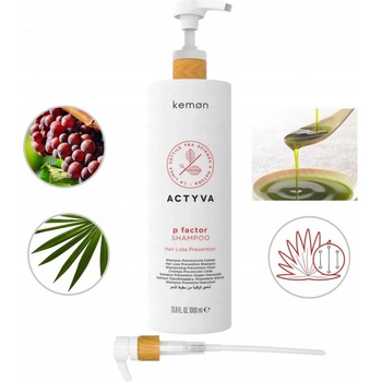 Kemon Actyva P Factor Shampoo 1000 ml