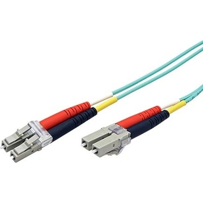 Metz Connect 151J1JOJO50E optický patch, LC-LC 50/125 (multi mode), 2mm, duplex, OM3, LSOH, 5m