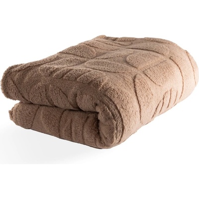 Tiseco Home Studio Кафяво одеяло от микроплюш 150x200 cm Rena - Tiseco Home Studio (3586TAUPE)