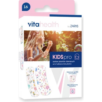 VitaHealth – KIDSpro náplast s dětským motivem pro HOLKY 16 ks