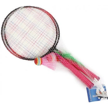 Mikro trading Badmintonové rakety 2 ks + košíček