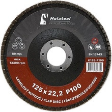 Molatool Lamelový brusný kotouč 125 mm P100 K125-P100