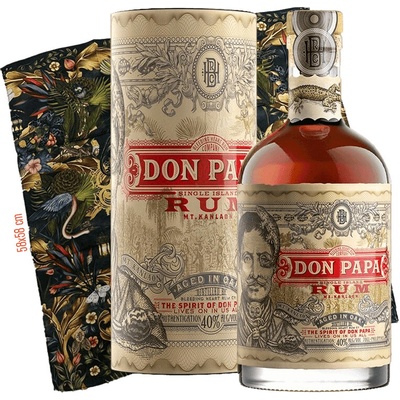Rum Don Papa 40% 0,7 l (darčekové balenie šatka)
