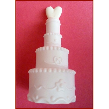 Bublifuk svatební dort