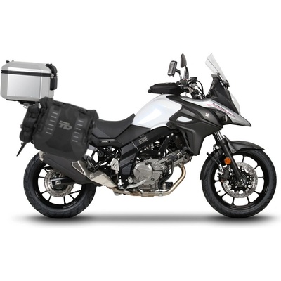 SHAD TERRA TR40 a hliníkového 48L topcase, včetně montážní sady SUZUKI DL 650 V-Strom 130.kitTR40big48-9