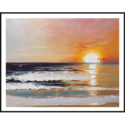knor Картина 40x50 cm Sunset on the Beach - knor (DB4050,300L15,18,002)