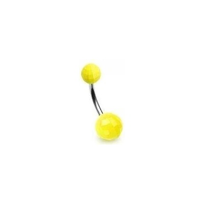 Šperky4U piercing do pupíku banánek BA01059-Y