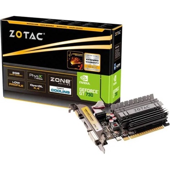 ZOTAC GeForce GT 730 2GB GDDR3 64bit (ZT-71113-20L)