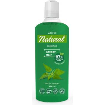 Image 1 of Арома Шампоан aroma natural ЗА МАЗНА КОСА С ЕКСТРАКТ ОТ Коприва 400 мл (А-Е91001)