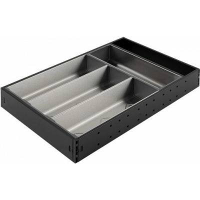 StrongMax příborník, sada 276/450mm, misky 4x264mm, černá (StrongMax příborník, sada 276/450mm, misky 4x264mm, černá)