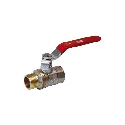 GEOS AGT Kulový kohout plnoprůtokový "s ucpávkou" páka DN 40 - 1"1/2 (F-M)