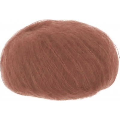 Lana Gatto pletací příze mohér hedvábí SILK MOHAIR mattone 13737