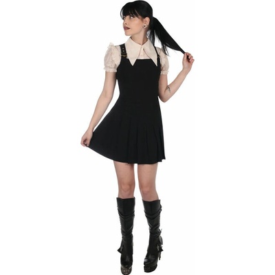 Killstar Vexina Collar Blouse béžová