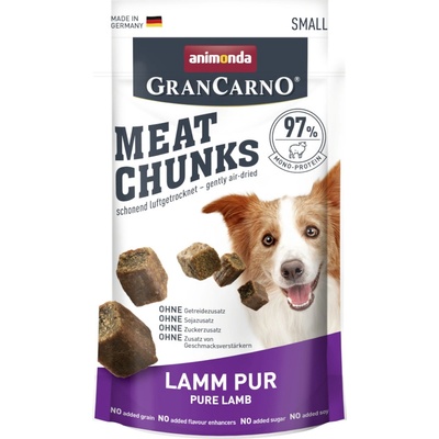 animonda Gran Carno Meat Chunks small 4 x jehněčí 60 g