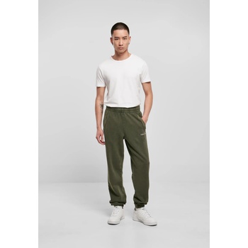 Urban Classics Мъжко спортно долнище в цвят маслина Urban Classics SweatpantsUB-TB5914-02245 - Маслина, размер M