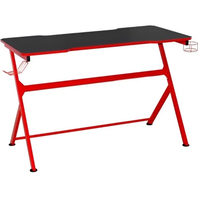 Plasico Computers Геймърско бюро 20117, 120/60/78 см - Черно/Червено (20117)