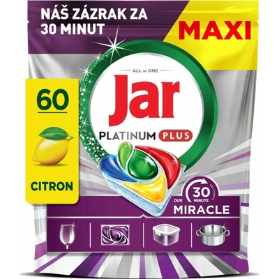 Jar Platinum Plus 30 Minute Miracle kapsle do myčky 60 ks – Zboží Dáma