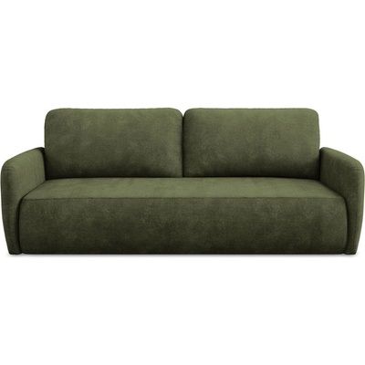 makamii Зелен шенилов разтегателен диван с място за съхранение 218 cm Lilo - Makamii (LILO_3SF_61_P1_C5)