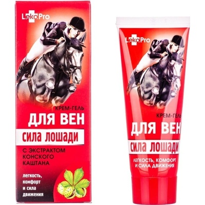 LekoPro Horse Power Krémový gél na žily 75 ml