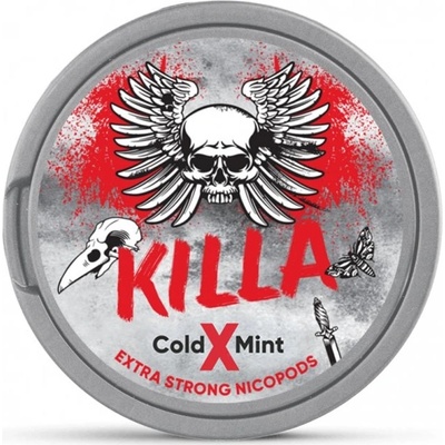 Killa cold mint X 24mg/g 20 vrecúšok