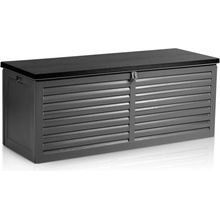 Plonos box 390L 143 x 57 x 53,5 cm černošedý
