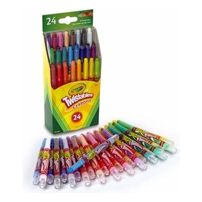 Twistables Crayola voskovky 24 ks