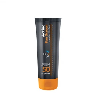 Frezyderm Активна висока слънцезащита за лице и тяло, Frezyderm Active Sun Screen Sensitive Face and Body SPF50 150ml