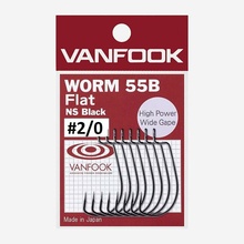 Vanfook Worm 55B Flat vel.2 6 ks