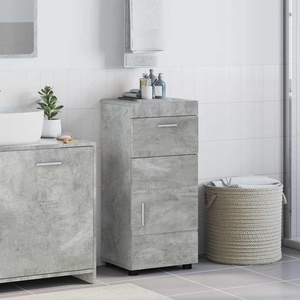 vidaXL Комплект шкафове за баня TULUM Циментено сиво 37 x 31, 5 x 82 см (880344)