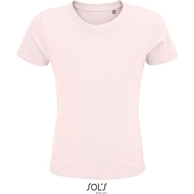 SOL's Collection Tričko Crusader Kids, bio bavlna, dětské, krátký rukáv COT25358013585-pale pink 6 roků Růžová pale