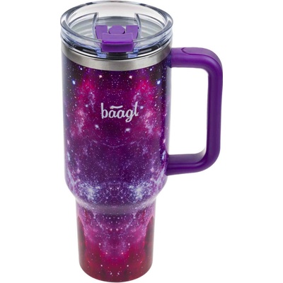 Baagl cup galaxy termohrnek s brčkem 1,18 l
