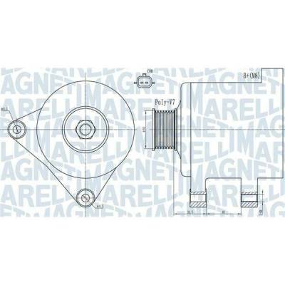 generátor MAGNETI MARELLI 063731918010