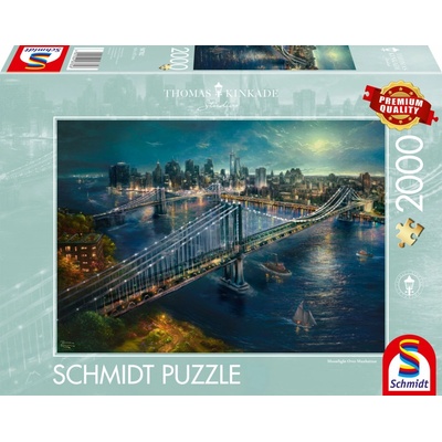 SCHMIDT Měsíc nad Manhattanem 2000 dílků