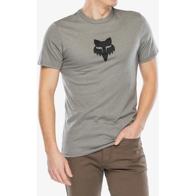 Fox Head Ss Prem Tee Heather Graphite