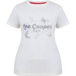Lee Cooper Дамска тениска Lee Cooper LeeCooper Classic T Shirt Ladies - Cream