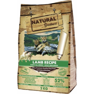 Natural Greatness Sensitive Starter Puppy & Adult Mini Lamb Recipe 6 kg