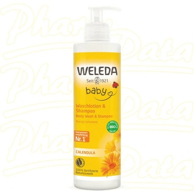 Weleda Měsíčkový mycí krém a šampon 400 ml – Zboží Mobilmania