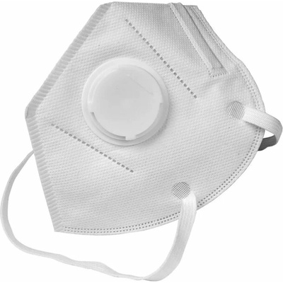 Extol Premium respirátor s výdychovým ventilom, skladací FFP1 5 ks