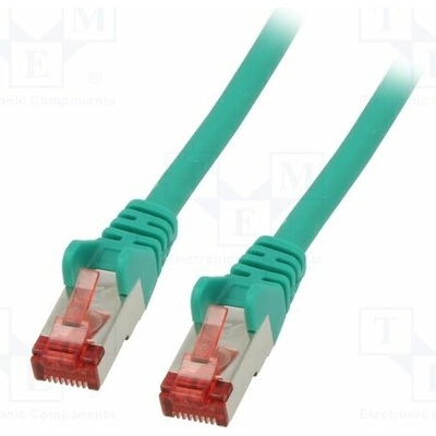 Goobay 66658 Patch S/FTP Kat: 6 RJ45 vidlice z obou stran lanko Cu 1m