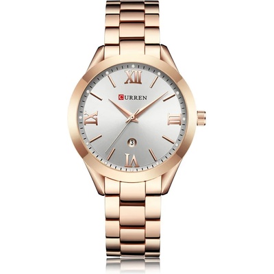 Curren 9007-Rosegold-White