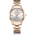 Curren 9007-Rosegold-White Часовници