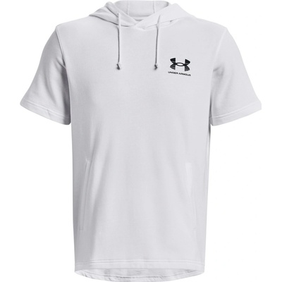 Under Armour Rival Terry Nov Ss Hd 1377184-100 biele