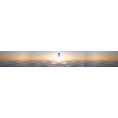 mySPOTTI SP-F3-1822 Samolepiaca PVC tapeta do kuchyne Splash kvapka 4500 x 600 mm