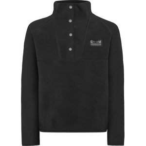 Didriksons Детски поларен пуловер Didriksons Kid's Yokto Half-Buttons 2 Fleece jumper - Black - размер 170 (704-4475-0116)