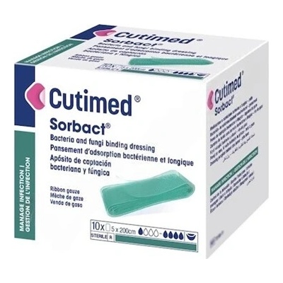 Cutimed Sorbact RIBBON 5 cm x 2 m 10 KS