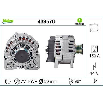 Alternátor VALEO 439576