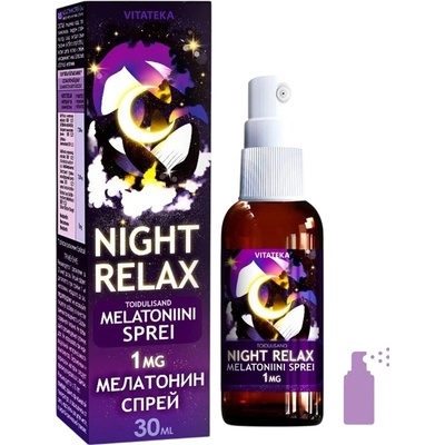 Vitateka NIGHT RELAX melatonínový sprej 30 ml
