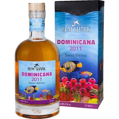 Rum Shark Dominicana 2011 #1 61,1% 0,7 l (čístá fľaša)
